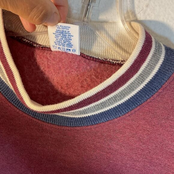 Vtg Tweety Bird Sweatshirt Mens Medium red Looney Tunes Warner Bros 90s Cartoon - Picture 3 of 10